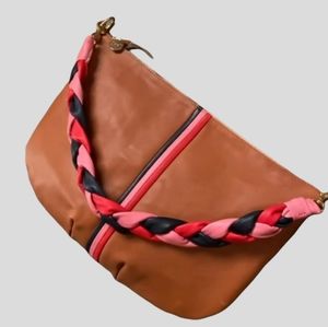 Clare v. Braided shoulder strap